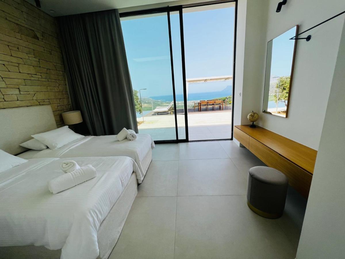Ellas Residence Fantastic Pool Heated กิสเซมอส ภายนอก รูปภาพ