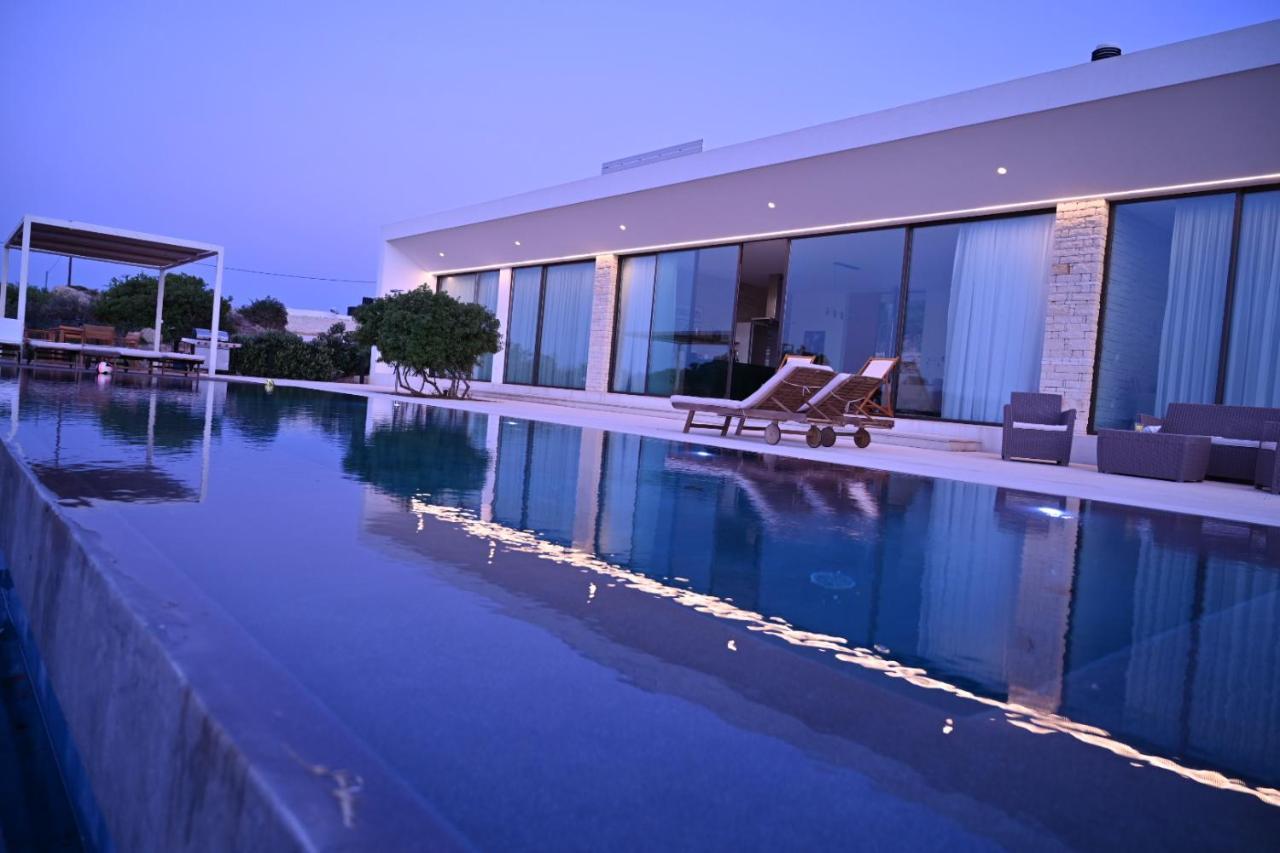 Ellas Residence Fantastic Pool Heated กิสเซมอส ภายนอก รูปภาพ