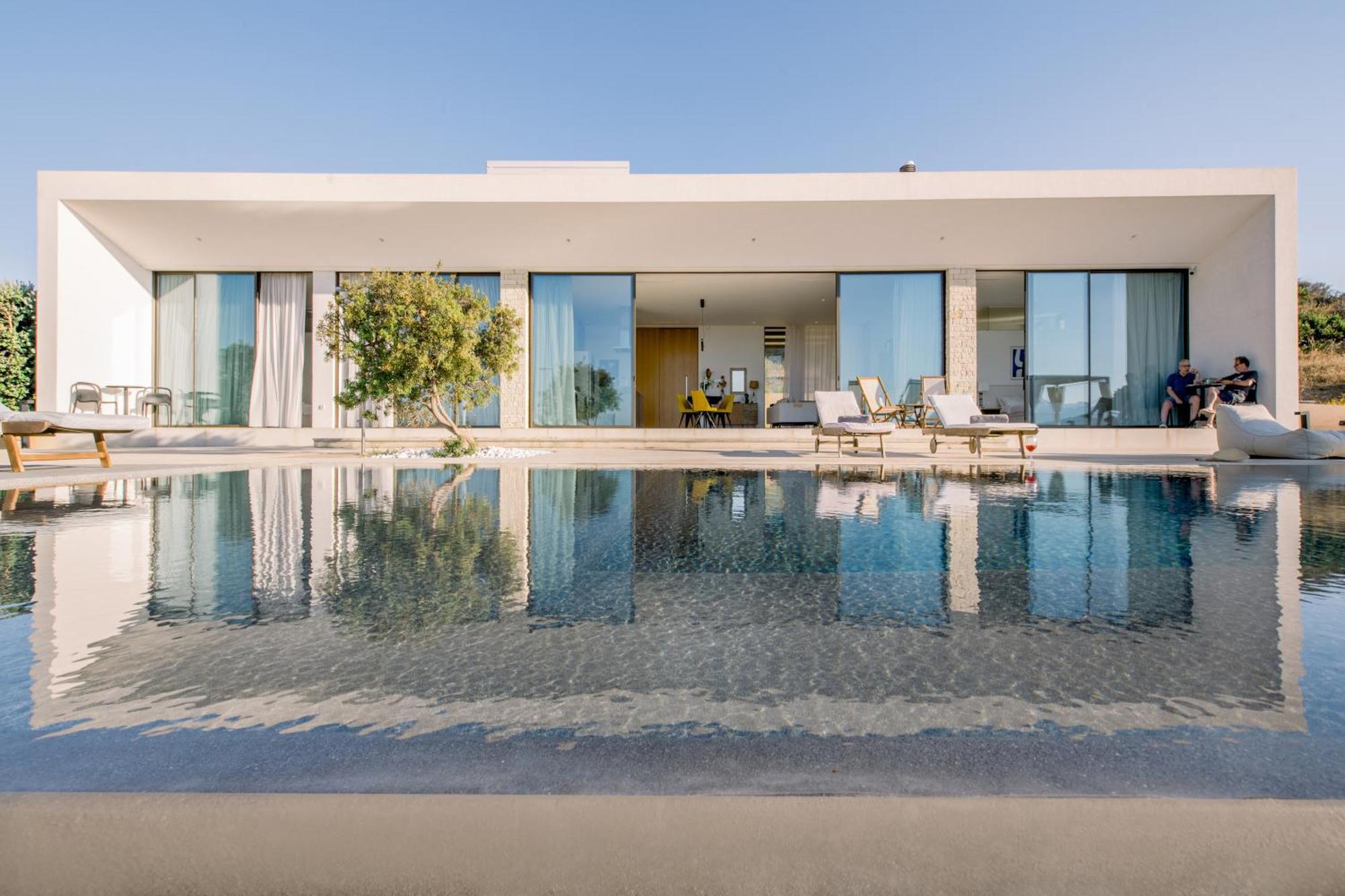Ellas Residence Fantastic Pool Heated กิสเซมอส ภายนอก รูปภาพ