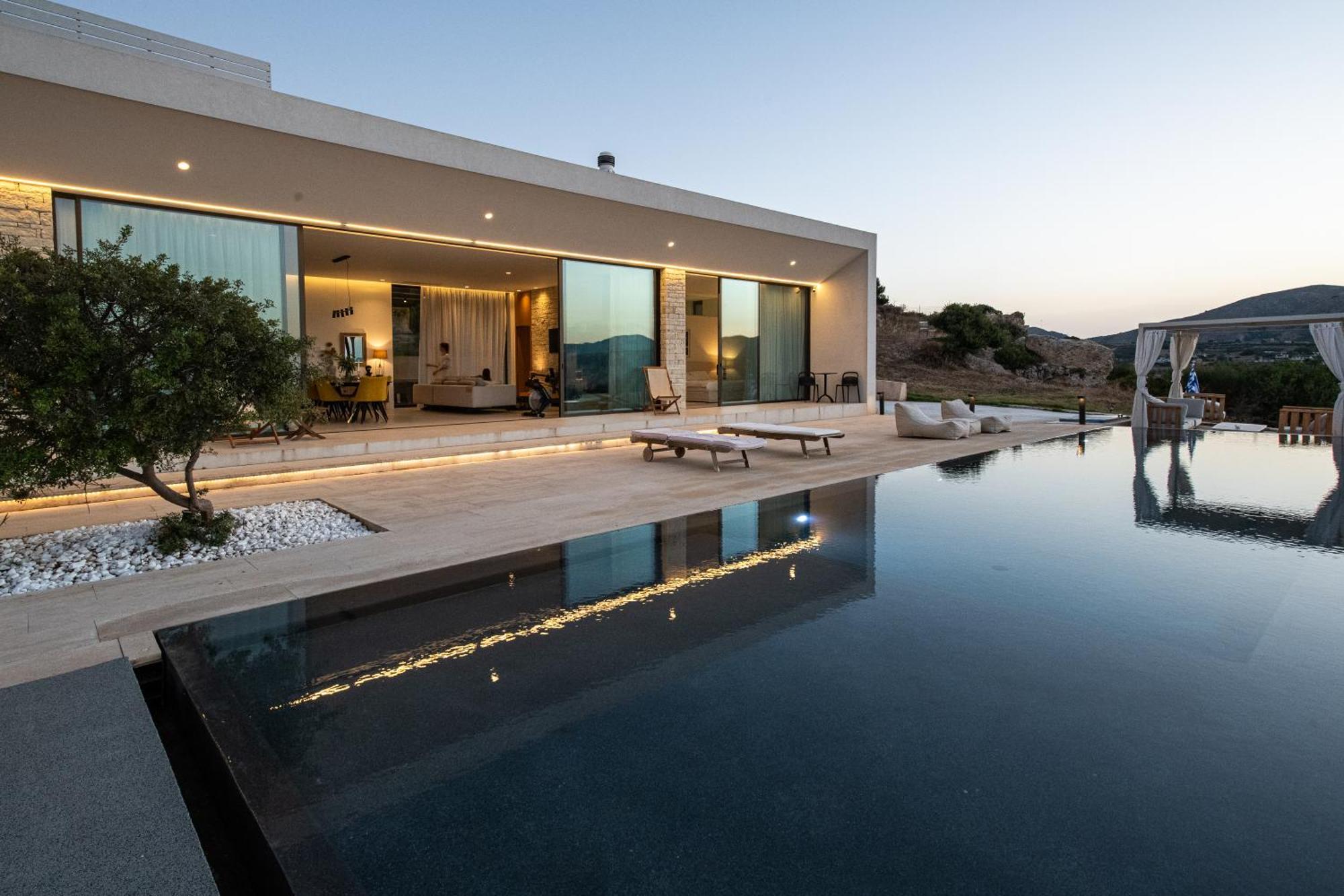 Ellas Residence Fantastic Pool Heated กิสเซมอส ภายนอก รูปภาพ