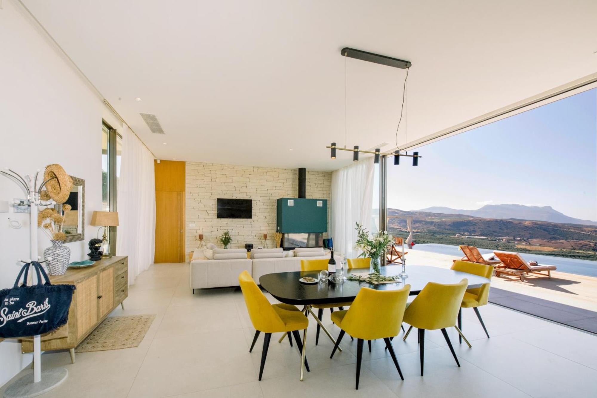 Ellas Residence Fantastic Pool Heated กิสเซมอส ภายนอก รูปภาพ